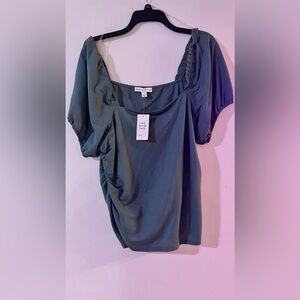 Babydoll plus size top
